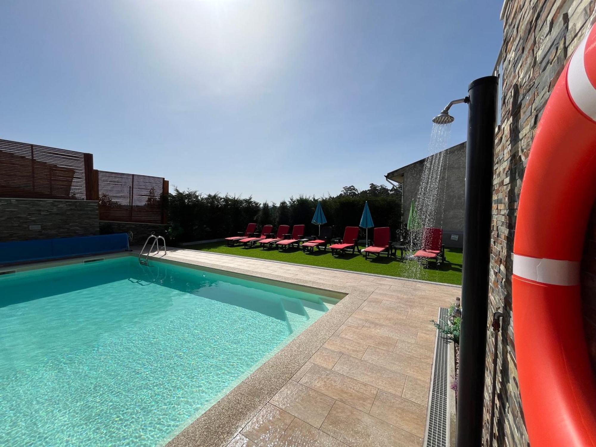 Fonte Retreat Home - Jacuzzi And Heated Swimming Pool Sandim Ngoại thất bức ảnh