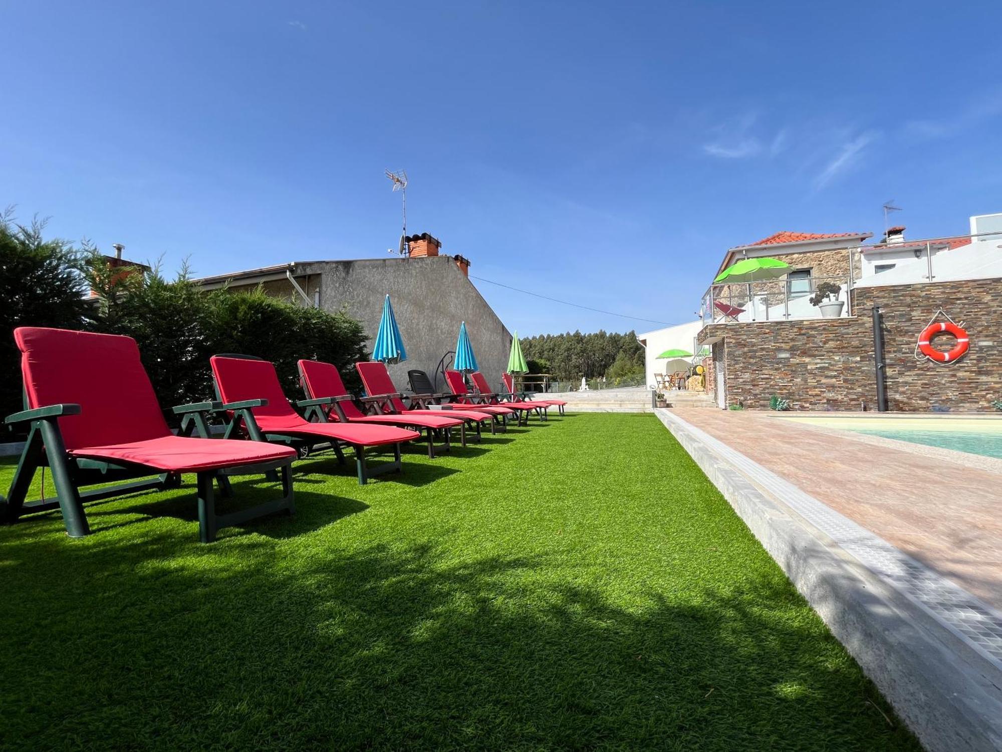 Fonte Retreat Home - Jacuzzi And Heated Swimming Pool Sandim Ngoại thất bức ảnh